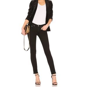 Rag & Bone Skinny Jeans|Mid
Rise|Ankle Length|Color-Coal|Black|Size 24